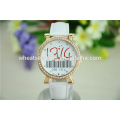 innovative 1314 crystal leather lover wrist top brand luxury couple watch
